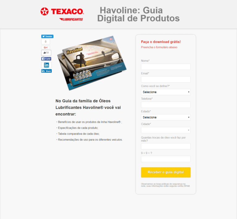 Caso de Éxito Inbound Marketing Texaco