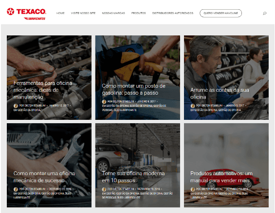 Caso de Éxito Inbound Marketing Texaco